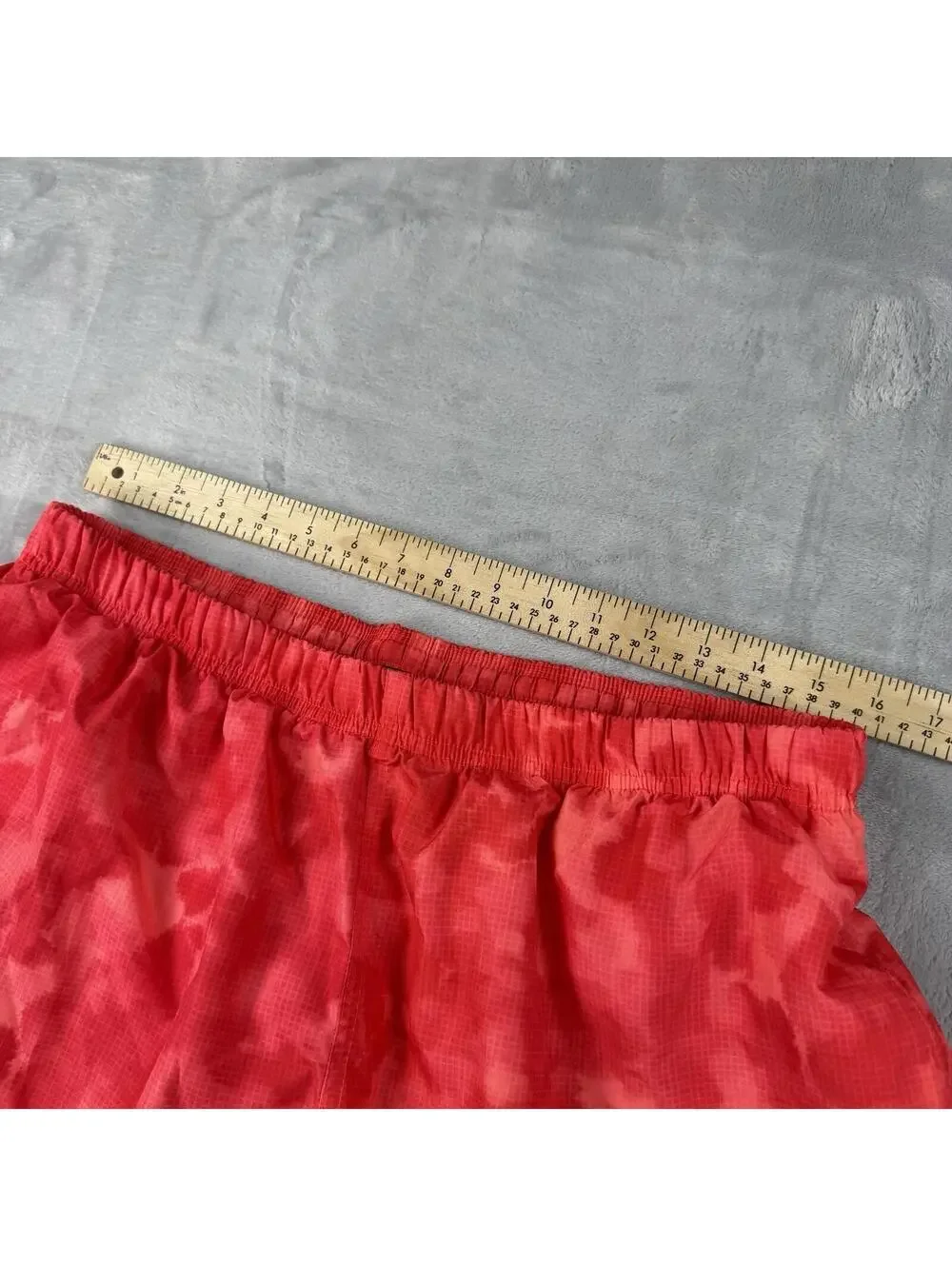 Nike Cloud Dye Packable 7'' Volley Shorts Mens XL Bright Crimson Unlined Summer